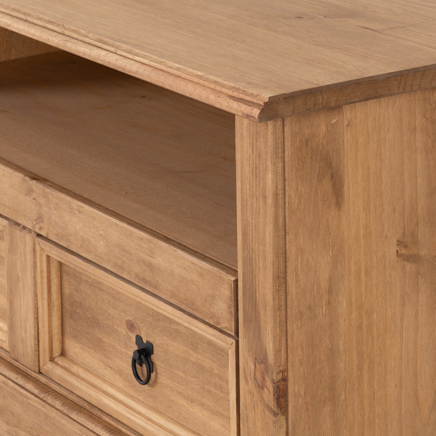 CORONA 2 DRAWER FLAT SCREEN TV UNIT (NO SHELF)