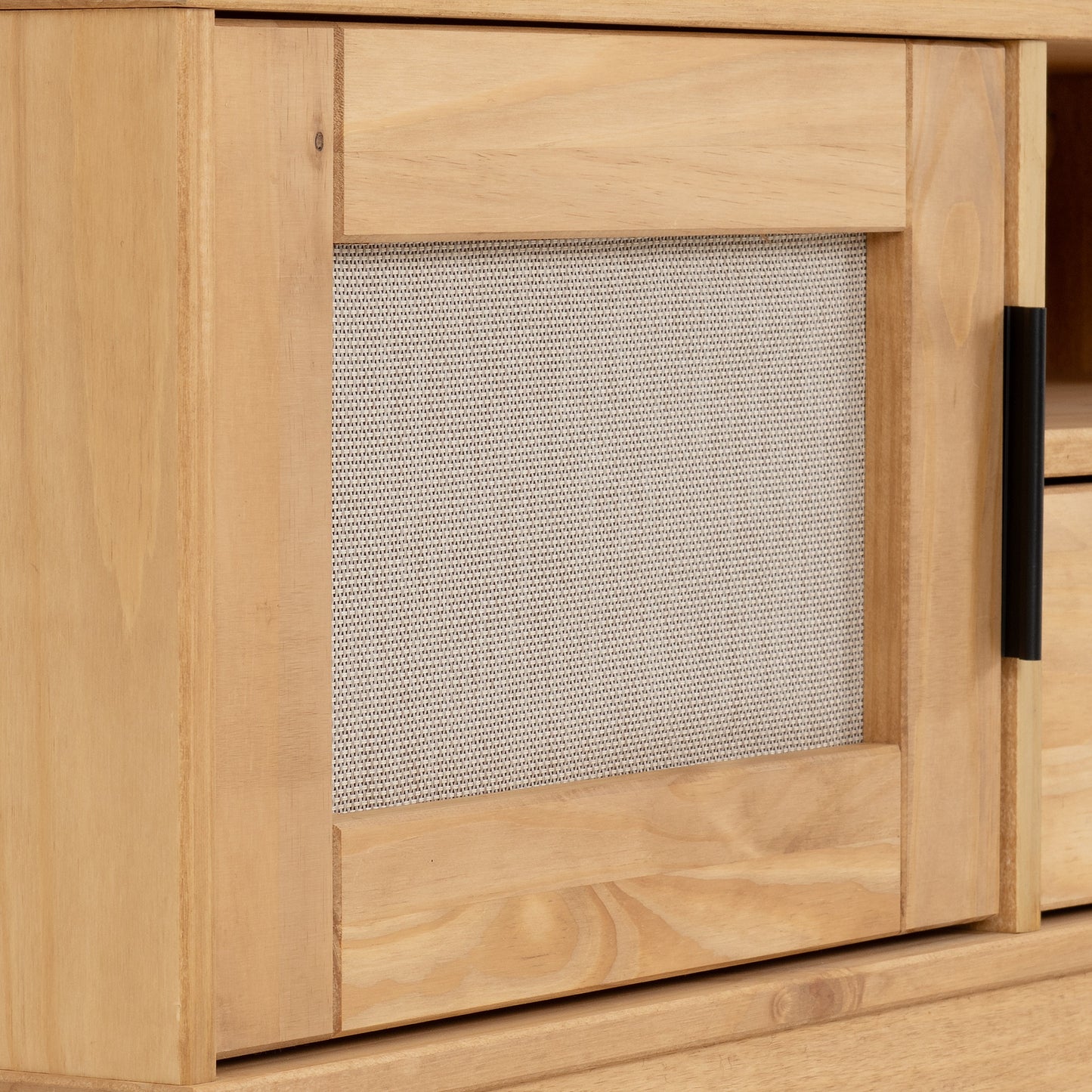 CORONA RATTAN 1 DOOR 1 DRAWER TV UNIT