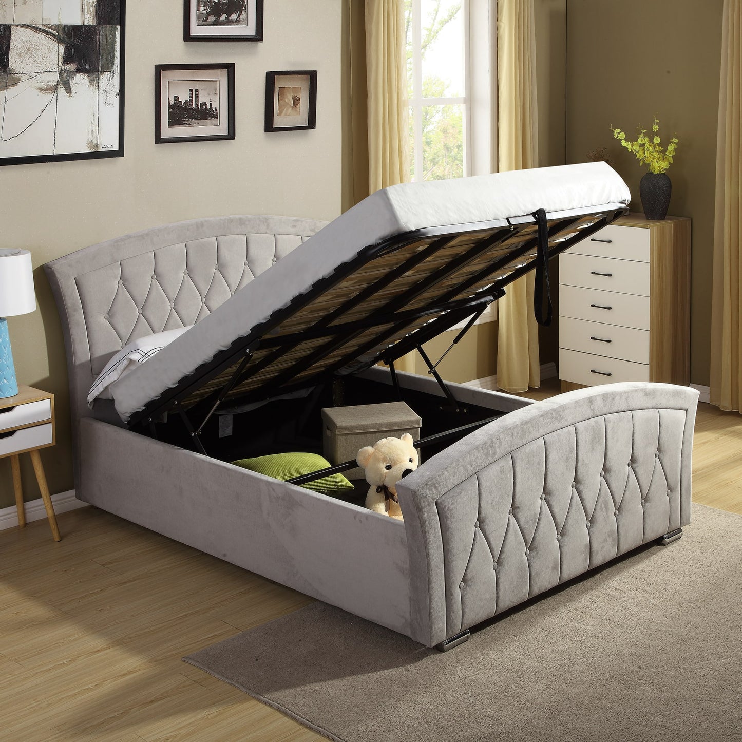 KINGSTON GAS-LIFT 5' BED (KING SIZE)