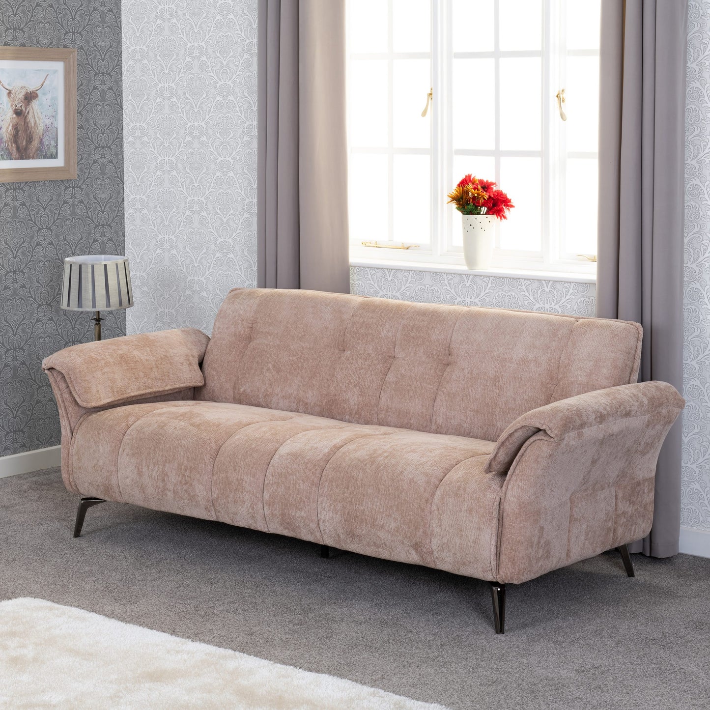 AMALFI 3 SEATER SOFA