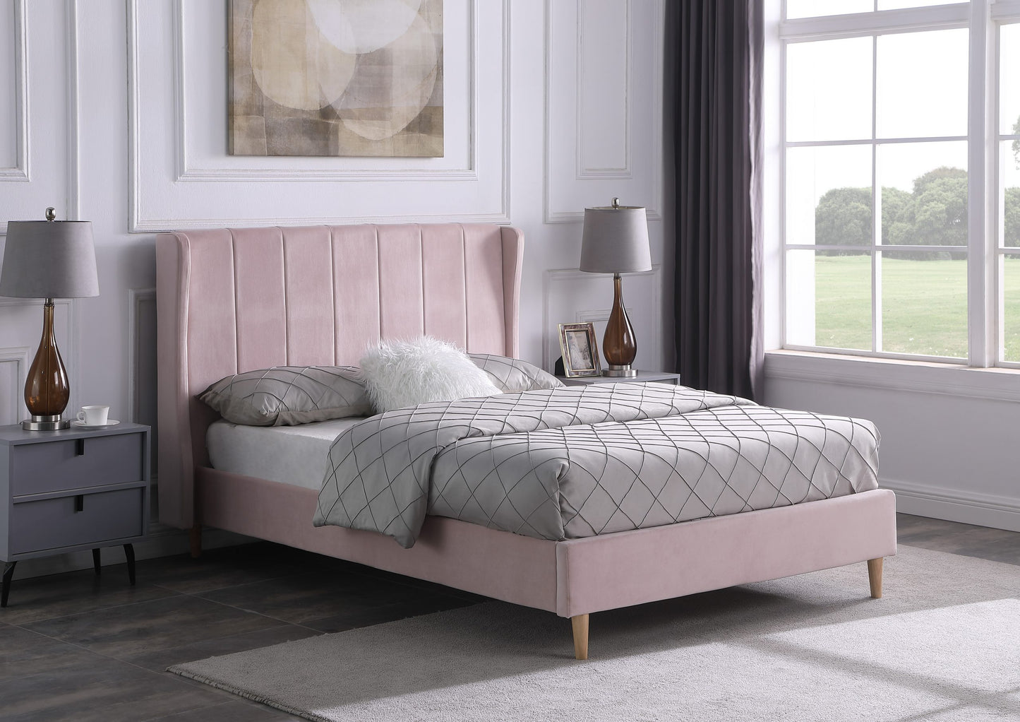 AMELIA 5' BED (KING SIZE)