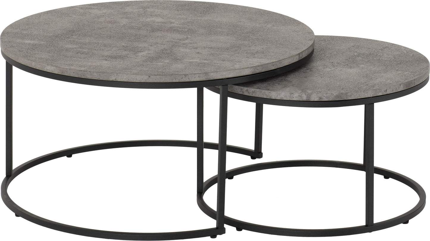 ATHENS ROUND COFFEE TABLE SET