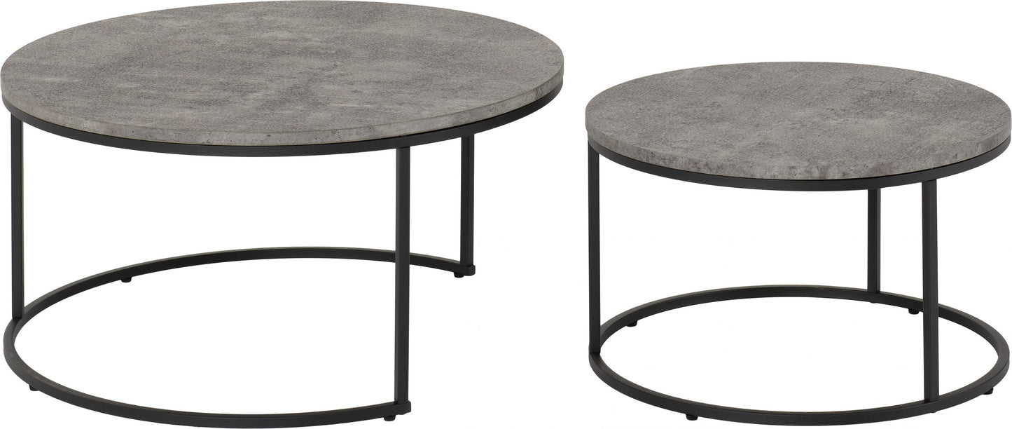 ATHENS ROUND COFFEE TABLE SET