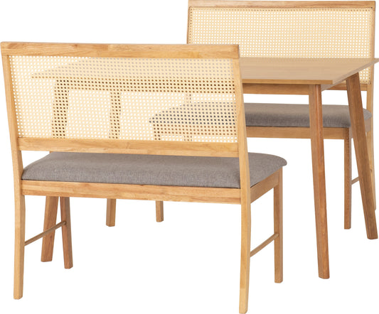 AUSTIN & ELLIS 1+2 DINING BENCH SET