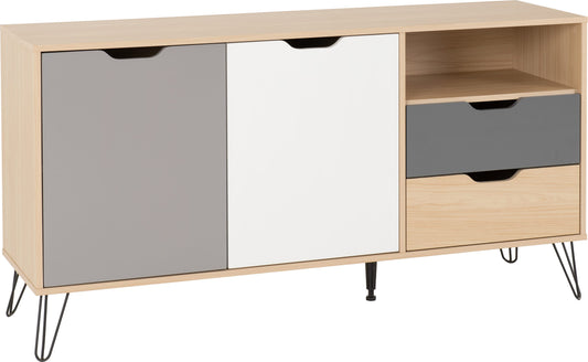 BERGEN 2 DOORS 2 DRAWER SIDEBOAD