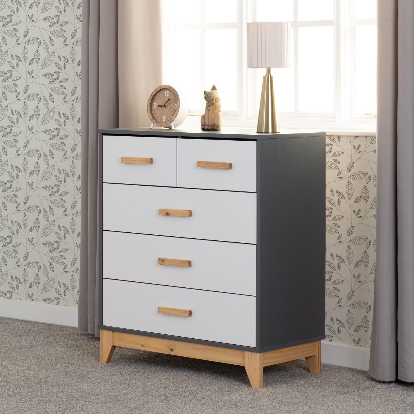 CLEVELAND 3+2 DRAWER CHEST