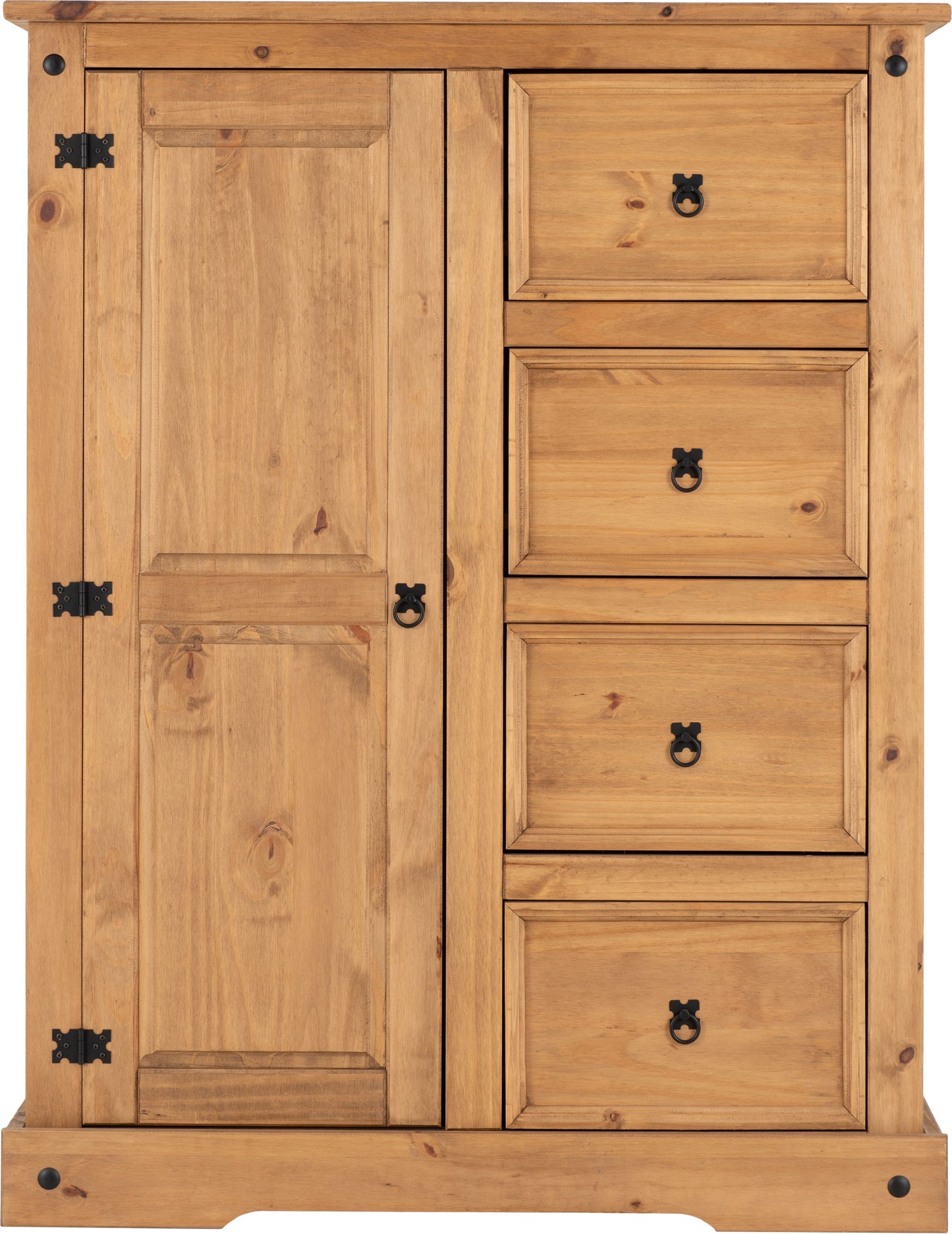 CORONA 1 DOOR 4 DRAWER LOW WARDROBE