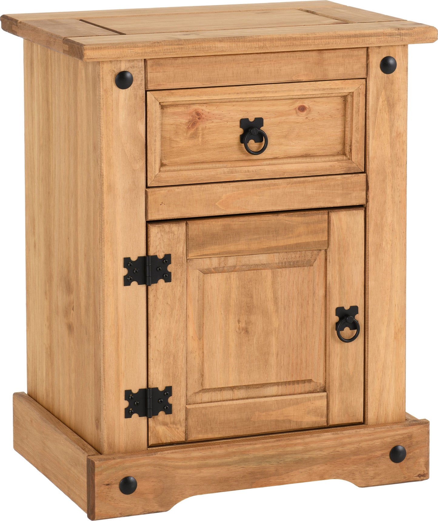 CORONA 1 DRAWER 1 DOOR BEDSIDE