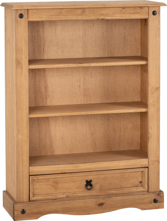 CORONA 1 DRAWER BOOKCASE