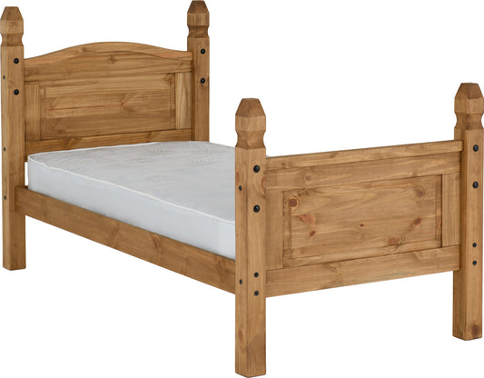 CORONA 3' BED HIGH FOOT END (SINGLE)