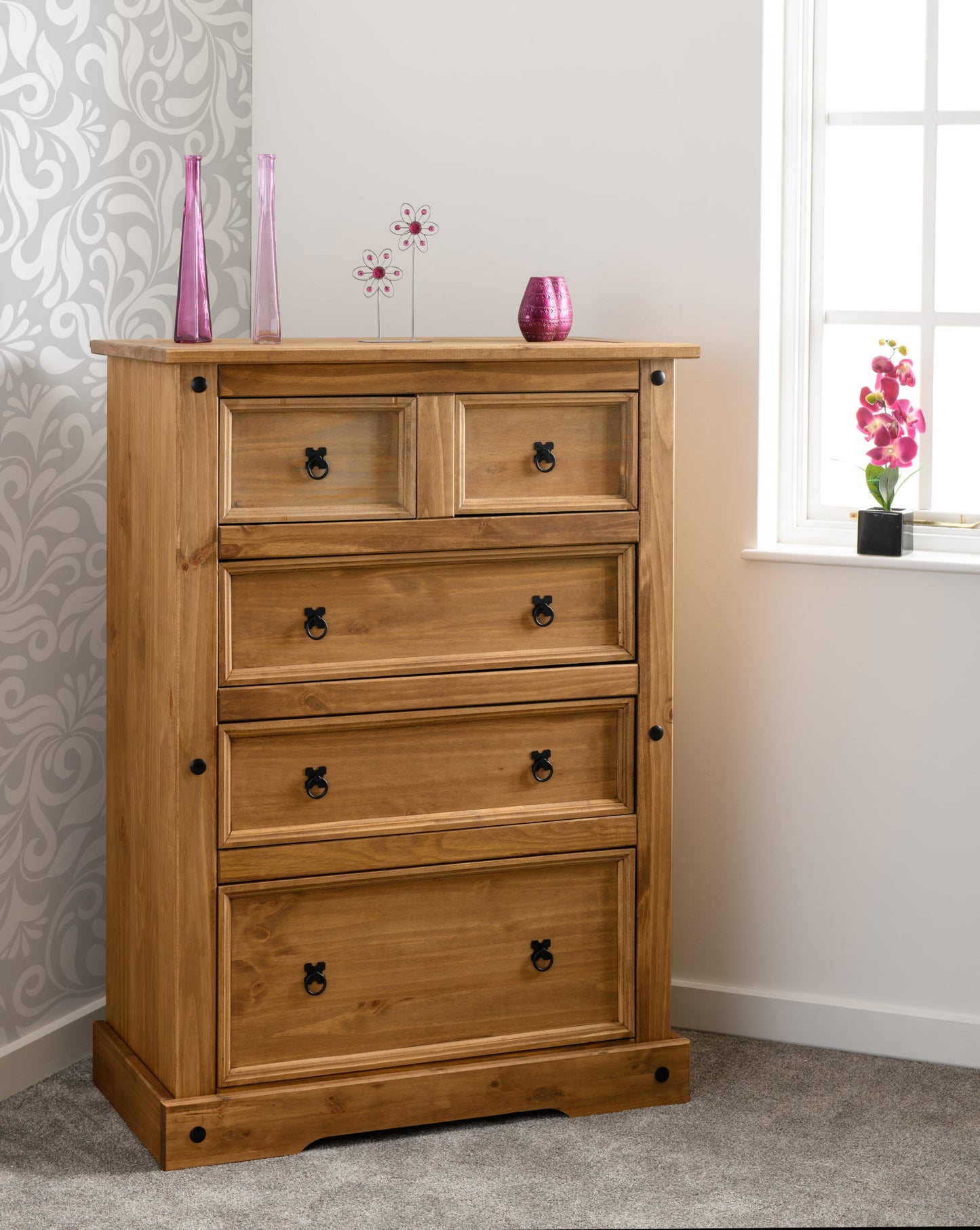 CORONA 3+2 DRAWER CHEST