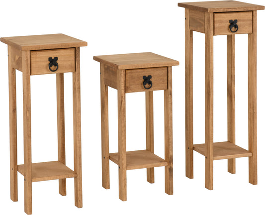 CORONA PLANT STANDS (SET OF 3)