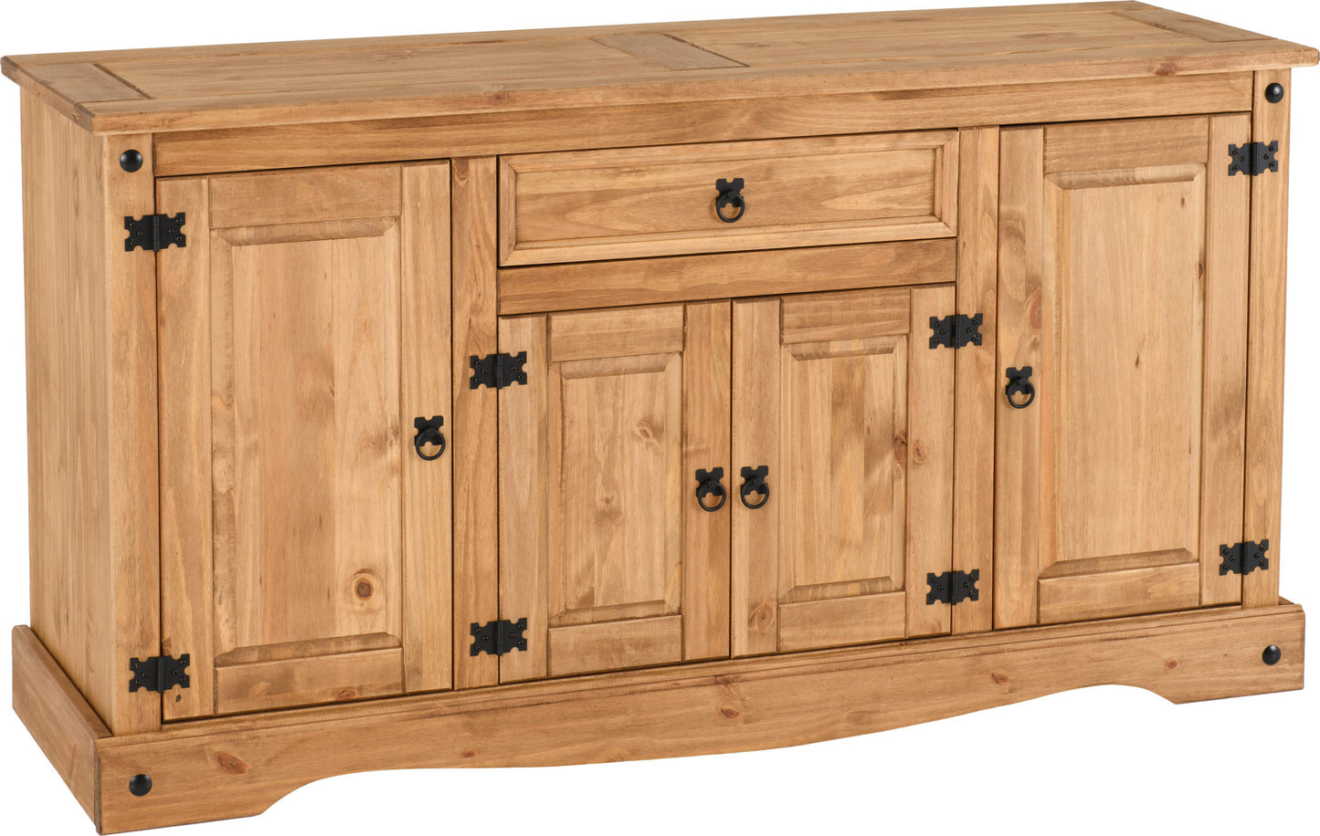 CORONA 4 DOOR 1 DRAWER SIDEBOARD