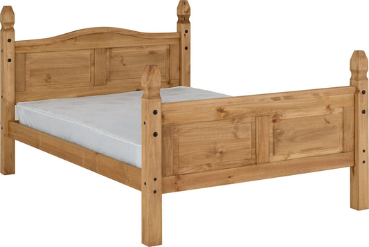 CORONA 4'6" BED HIGH FOOT END (DOUBLE)