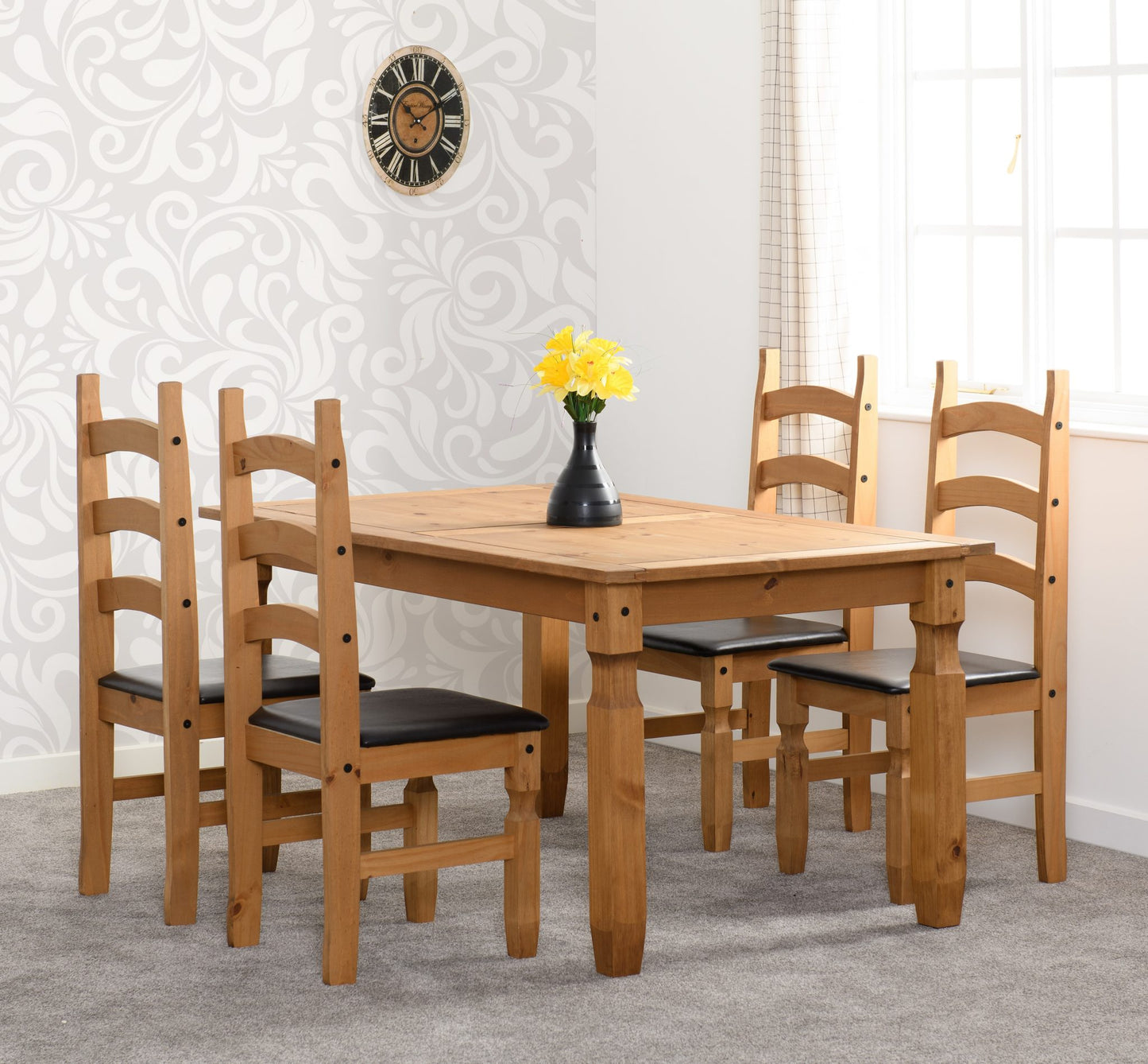 CORONA 5' DINING SET