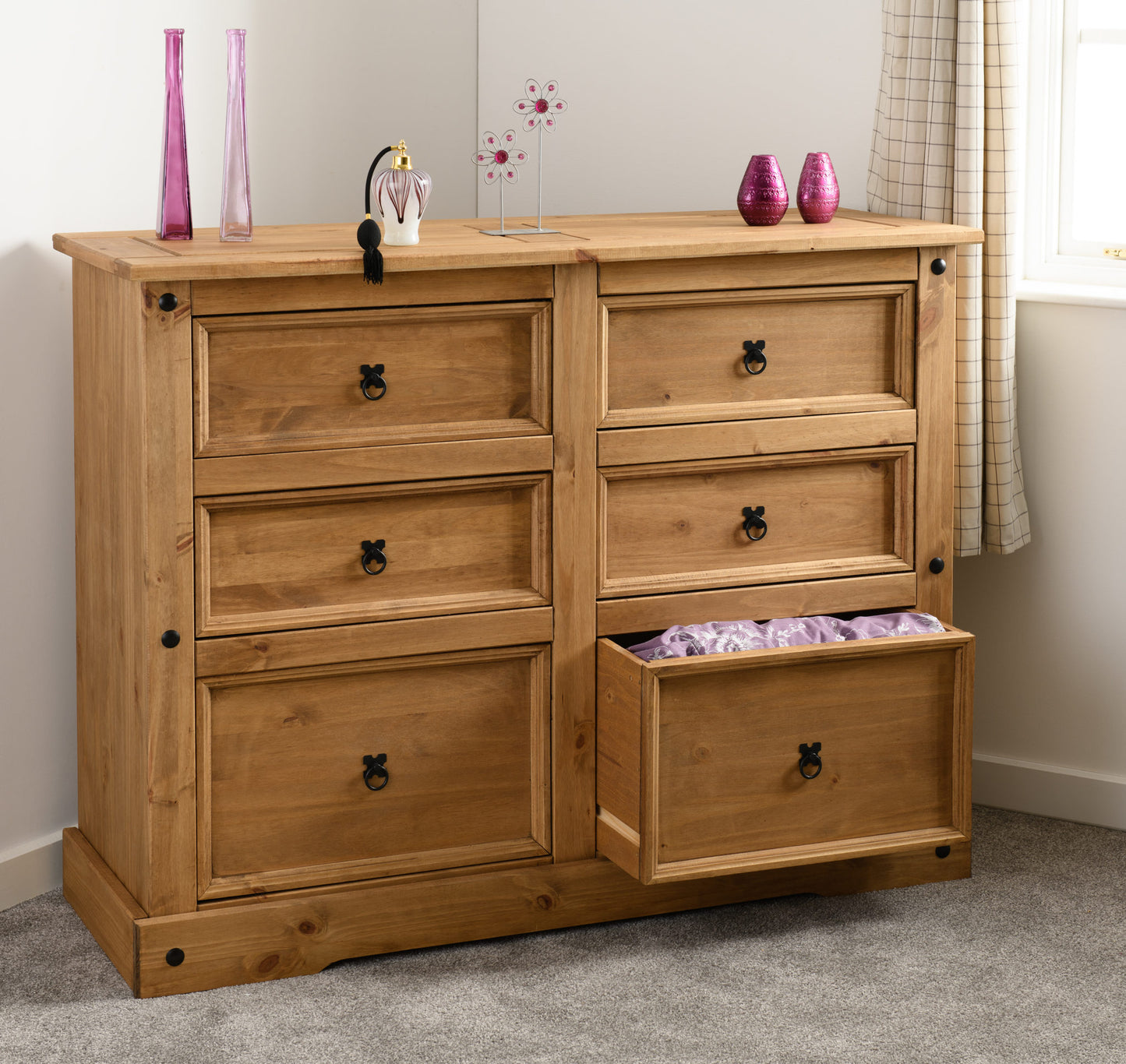 CORONA 6 DRAWER CHEST