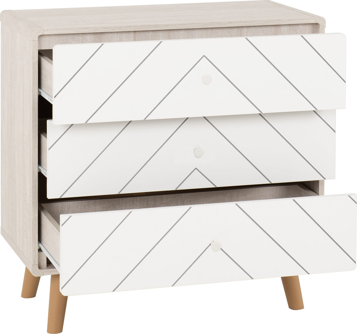 DIXIE 3 DRAWER CHEST