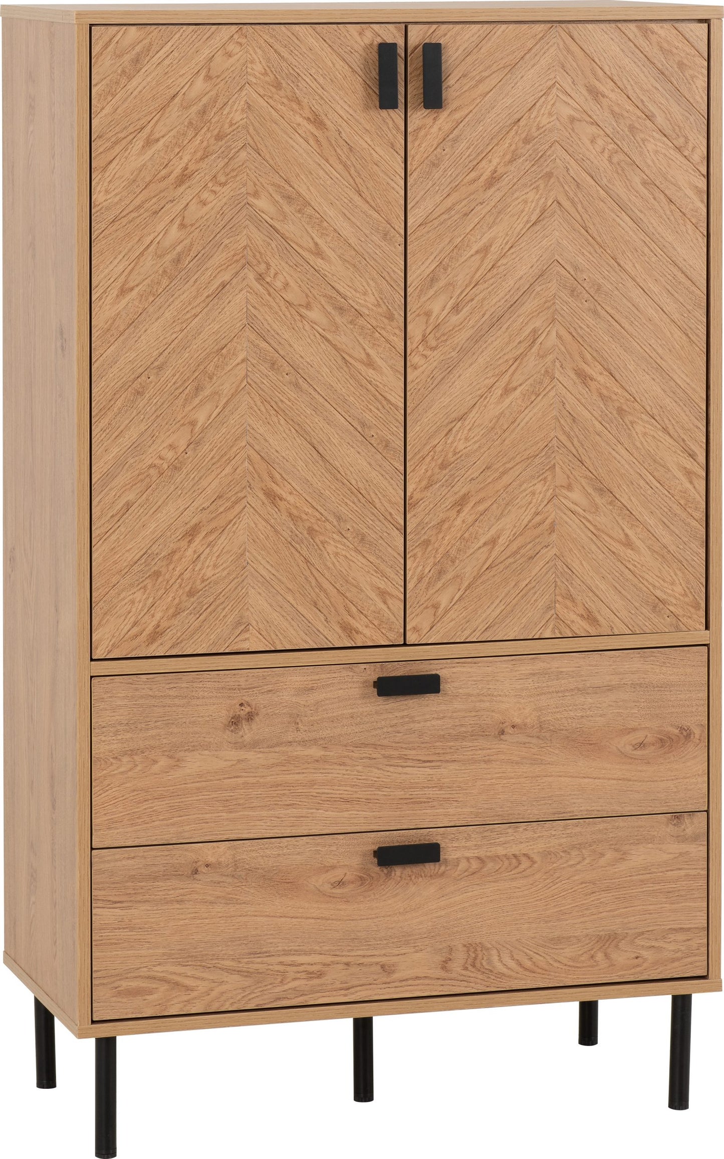 LEON 2 DOOR 2 DRAWER CABINET