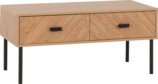 LEON 2 DRAWER COFFEE TABLE