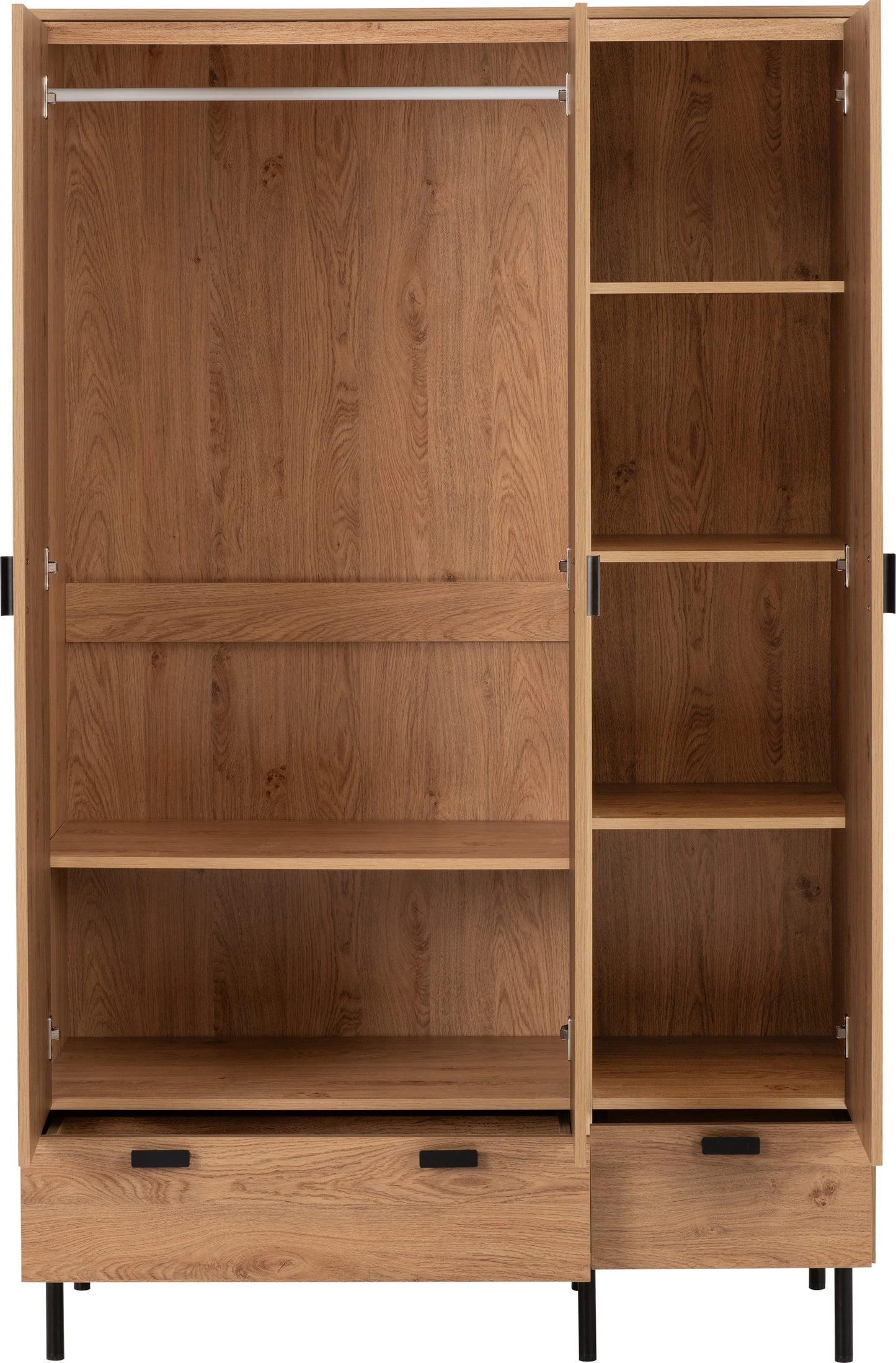 LEON 3 DOOR 2 DRAWER WARDROBE