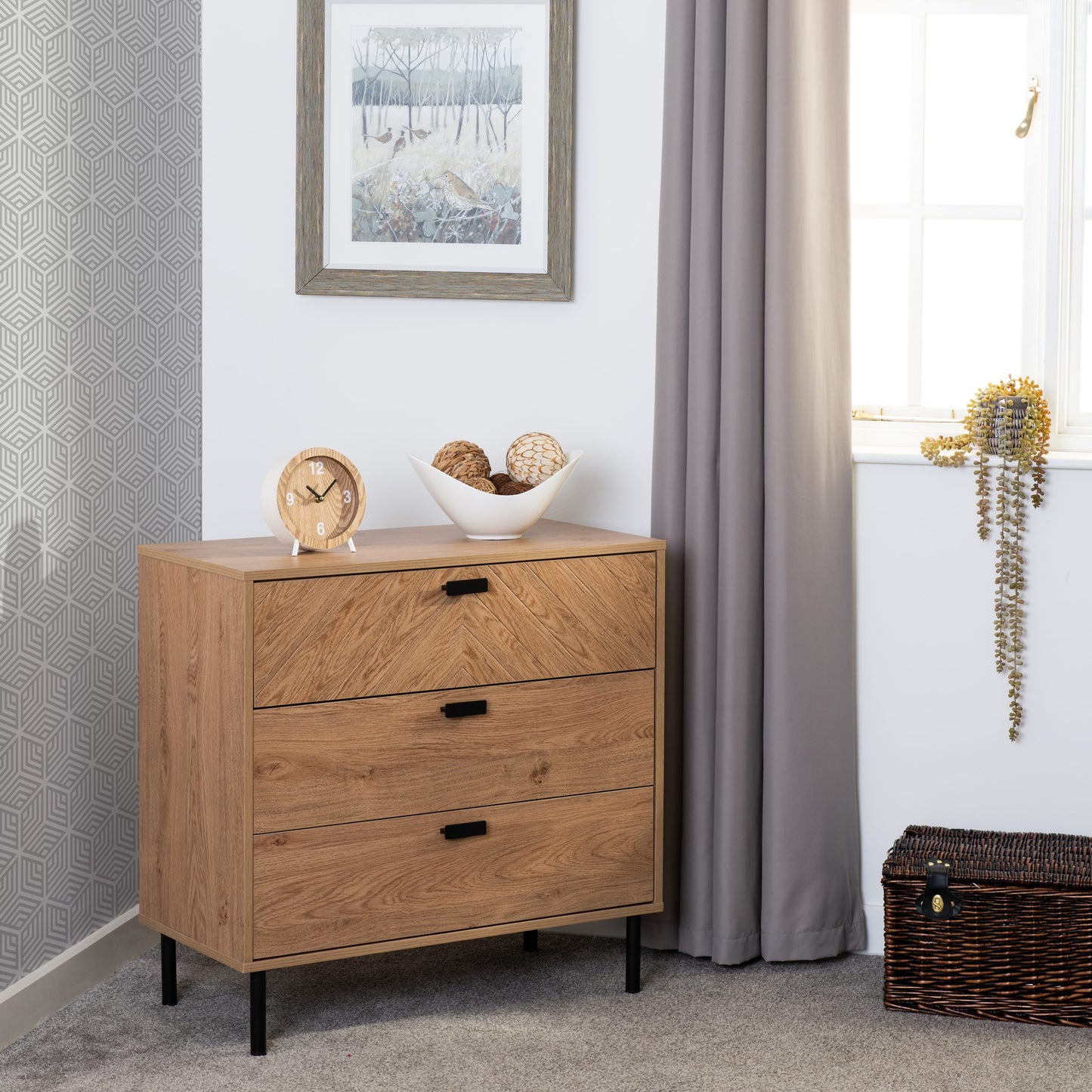 LEON 3 DRAWER CHEST