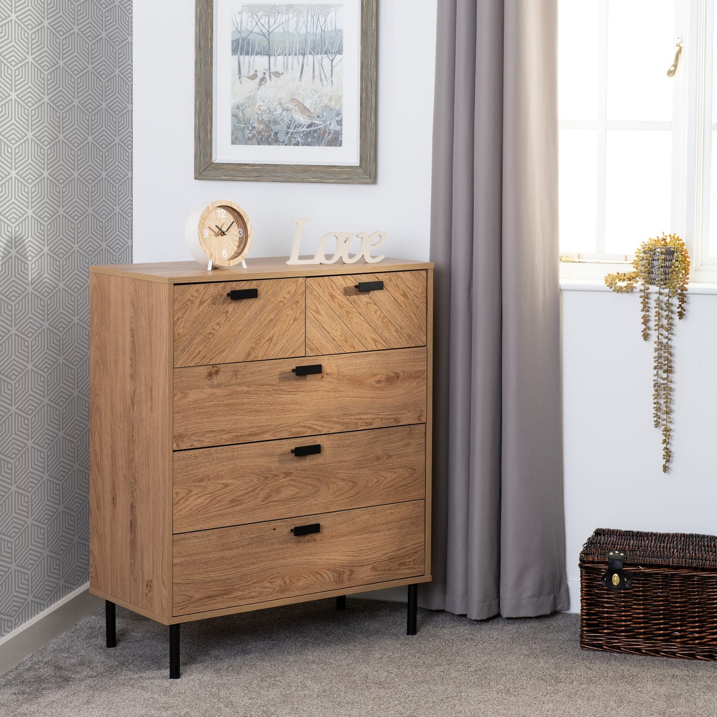 LEON 3+2 DRAWER CHEST