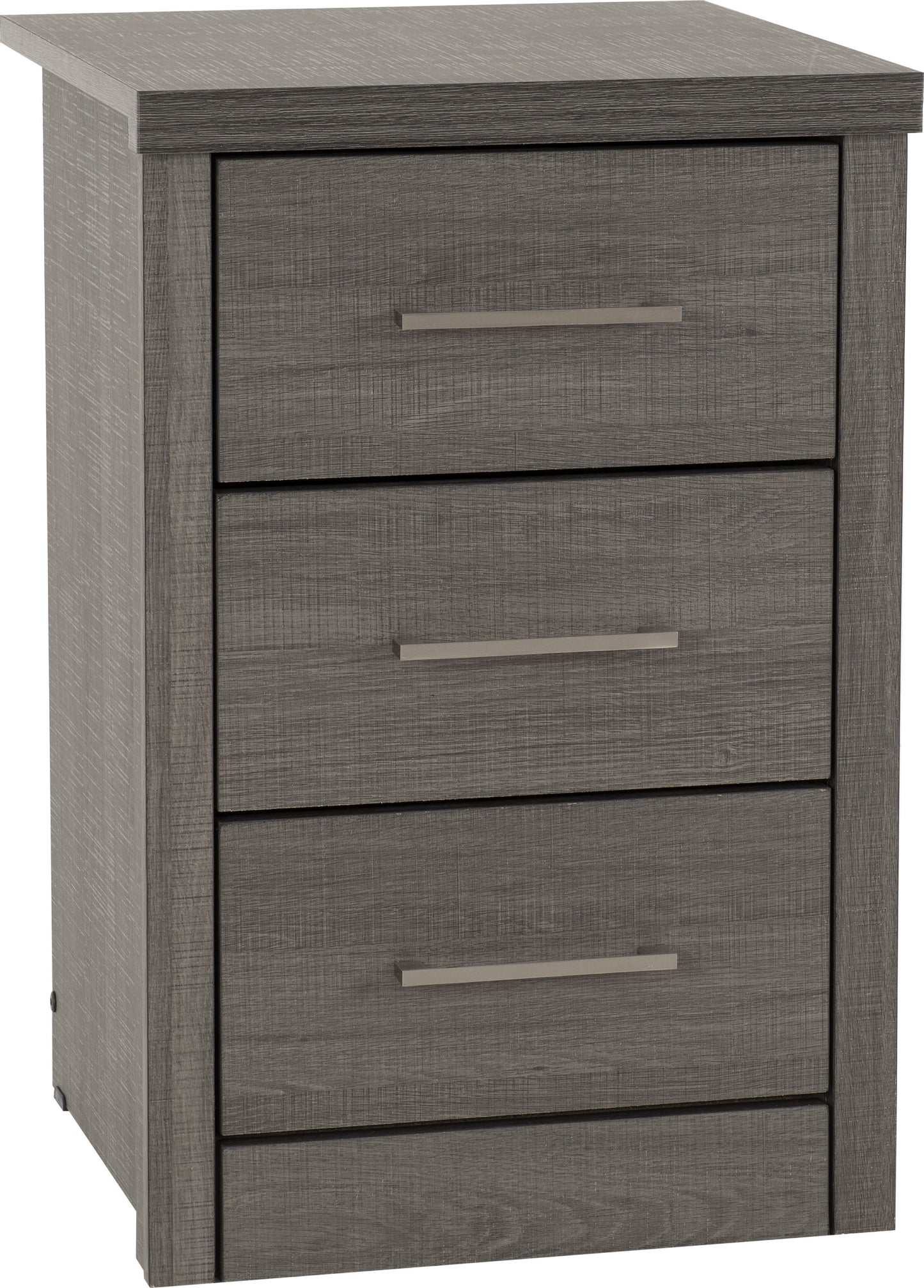 LISBON 3 DRAWER BEDSIDE