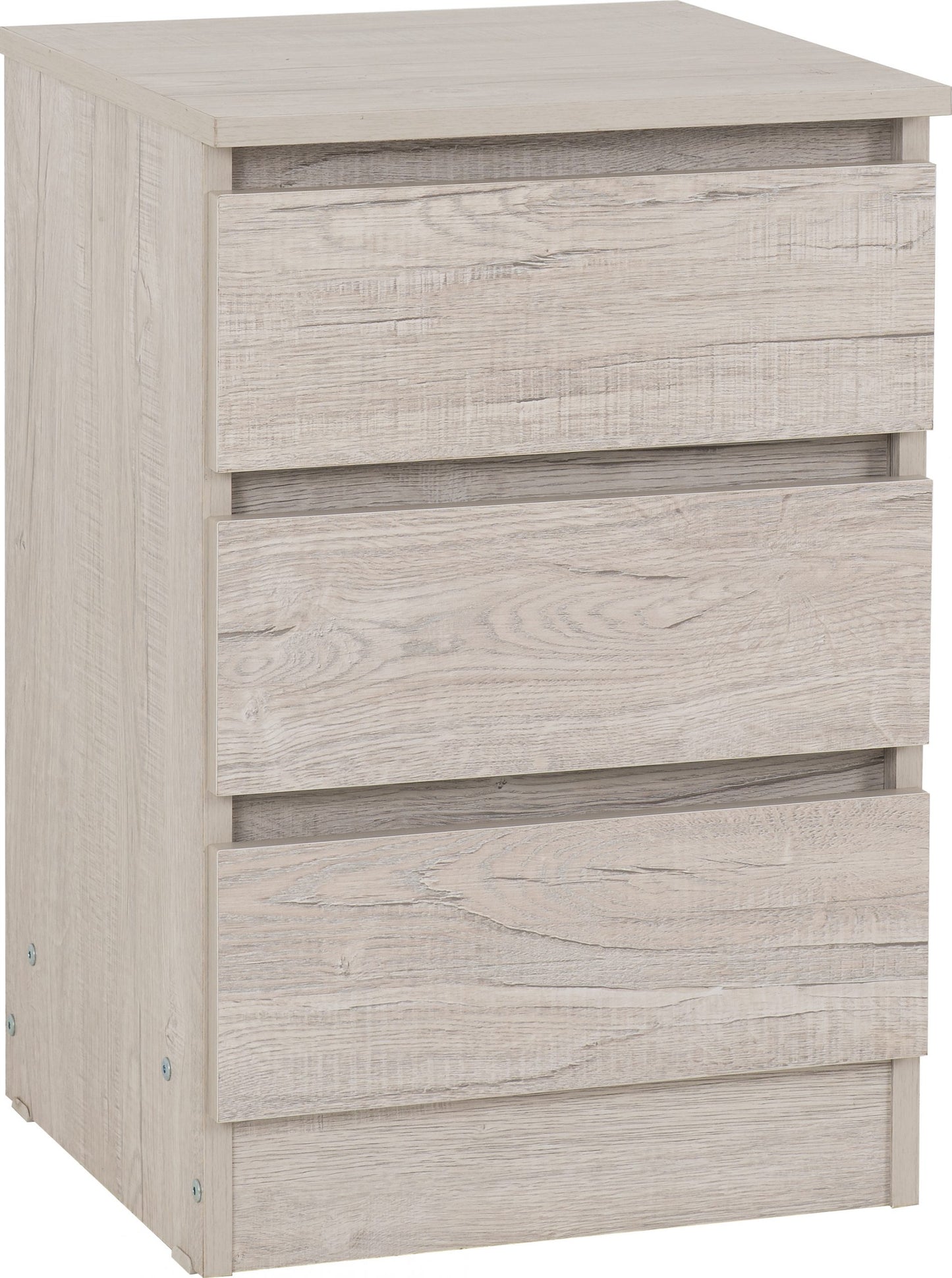 MALVERN 3 DRAWER BEDSIDE