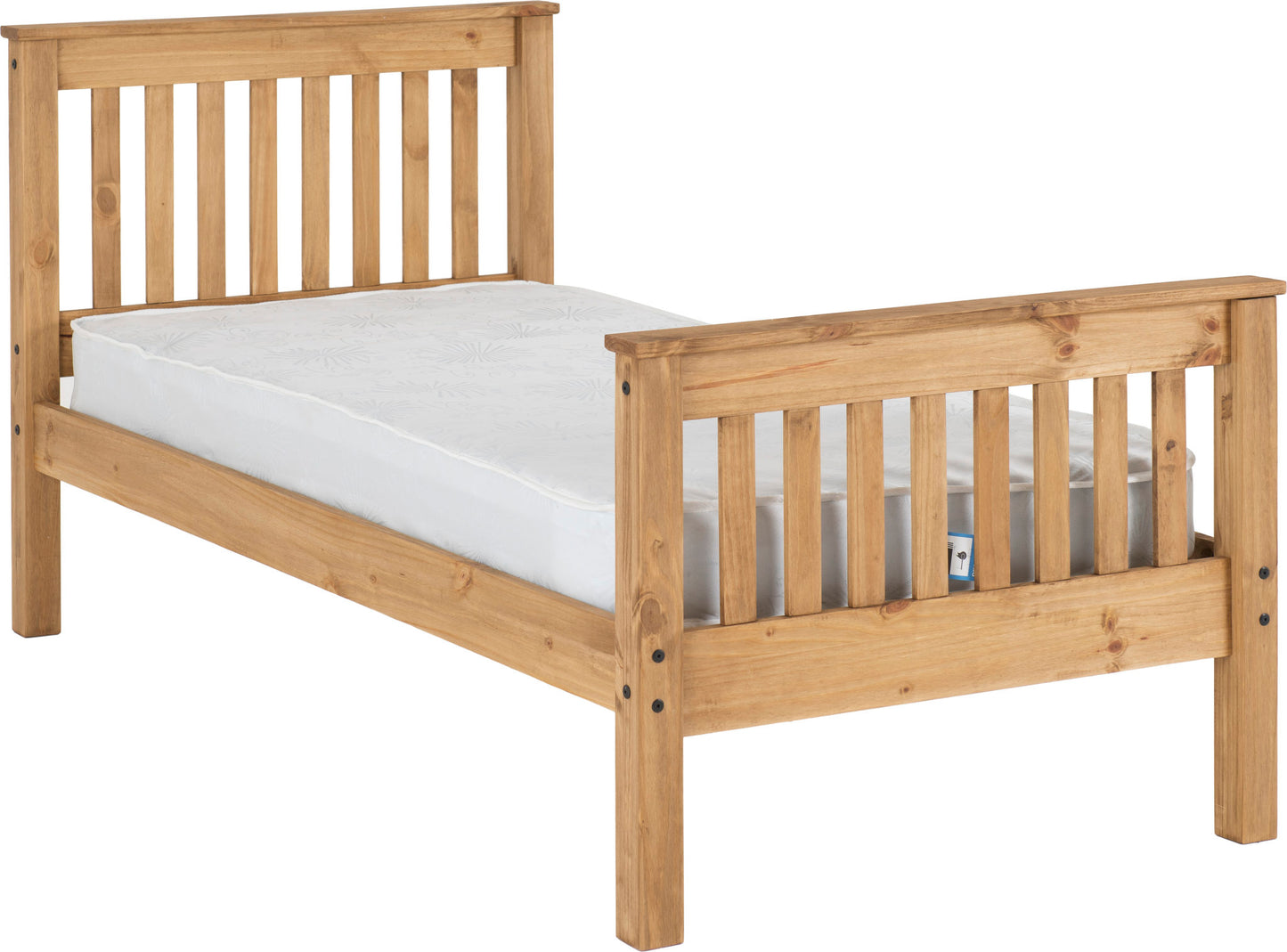 MONACO 3' BED HIGH FOOT END (SINGLE)