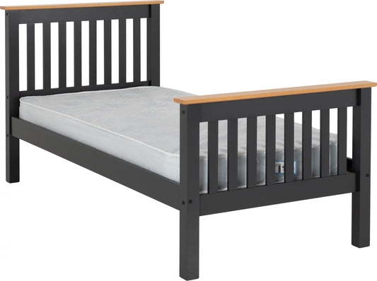 MONACO 3' BED HIGH FOOT END (SINGLE)