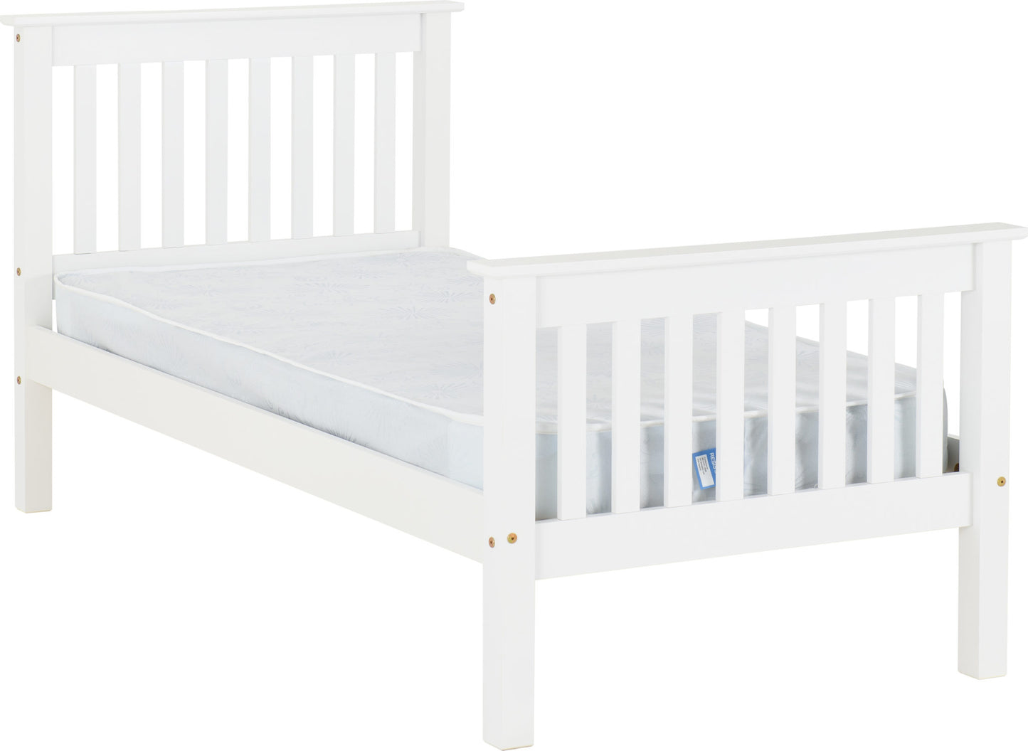 MONACO 3' BED HIGH FOOT END (SINGLE)