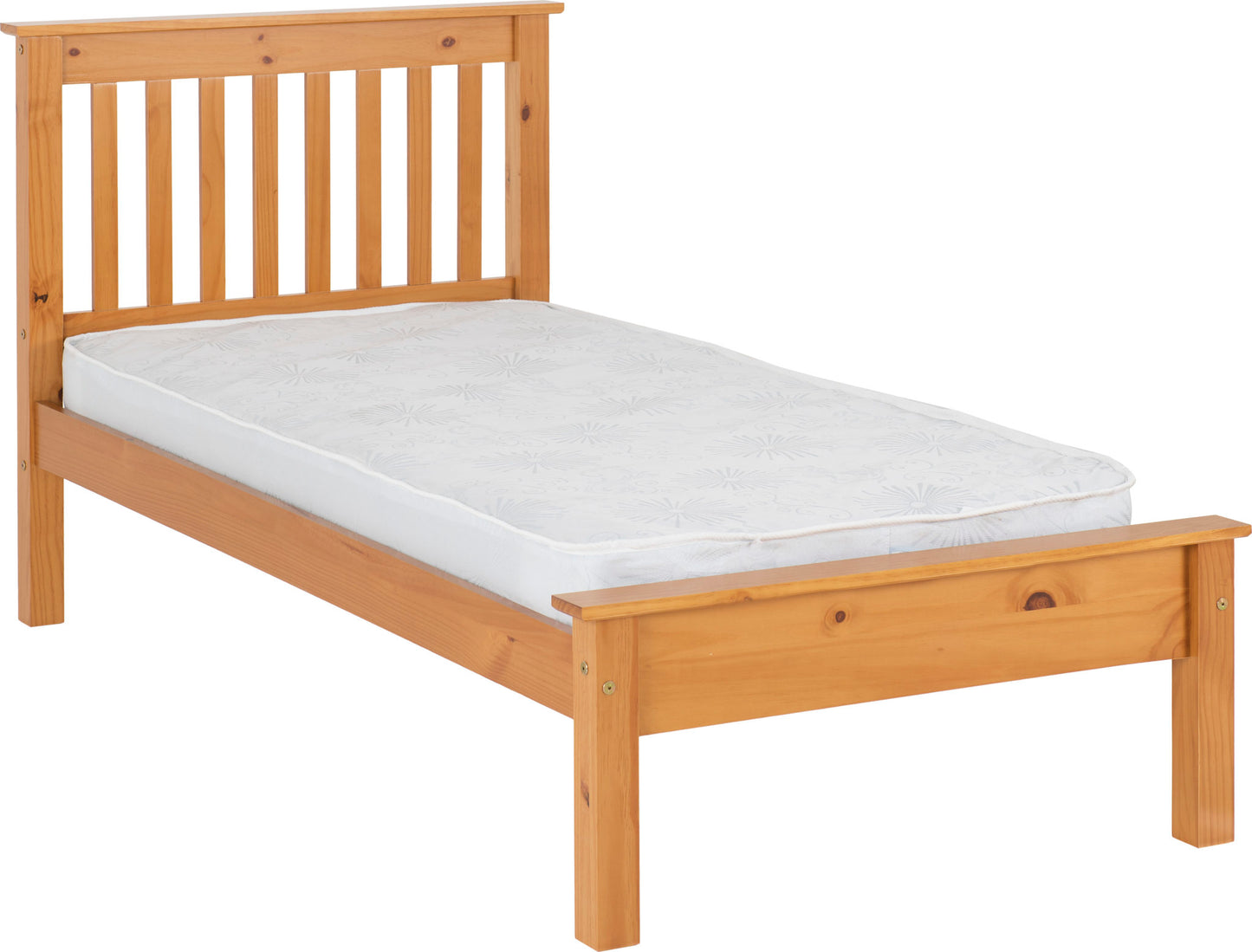 MONACO 3' BED LOW FOOT END (SINGLE)