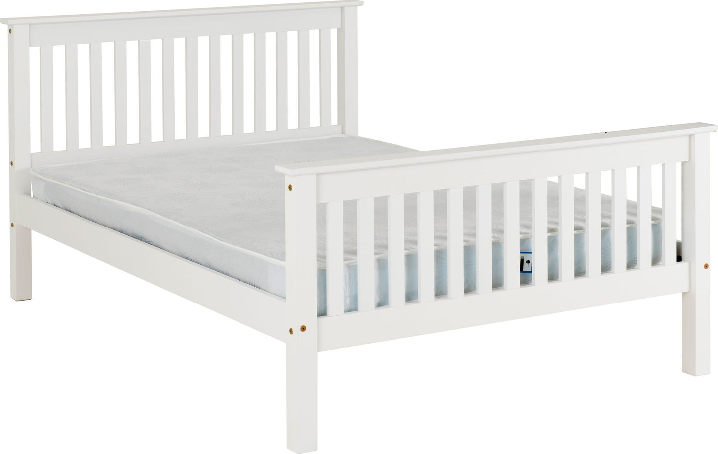 MONACO 4'6" HIGH FOOT END BED (DOUBLE)