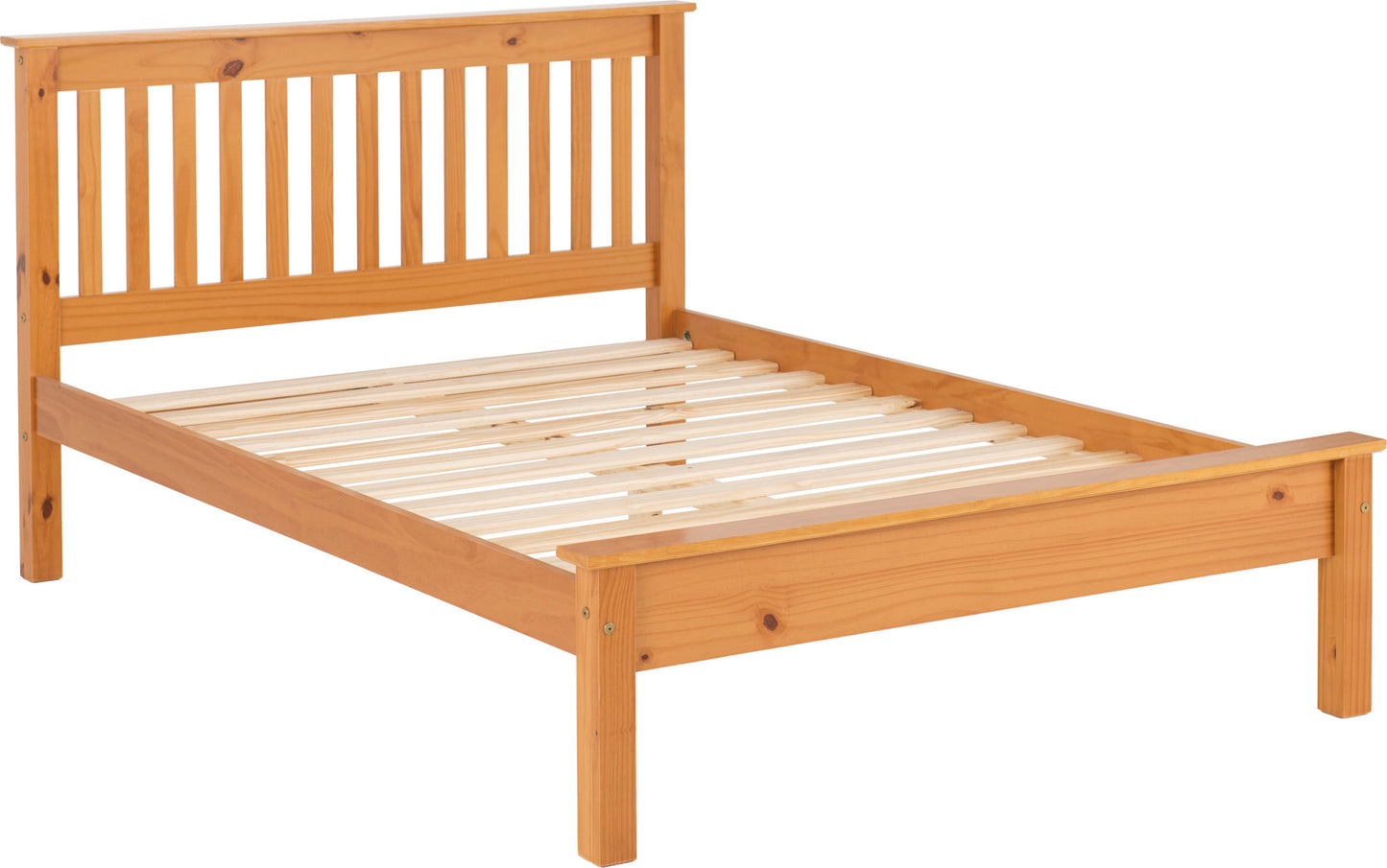 MONACO 4'6" LOW FOOT END BED (DOUBLE)