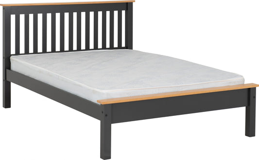 MONACO 4'6" LOW FOOT END BED (DOUBLE)