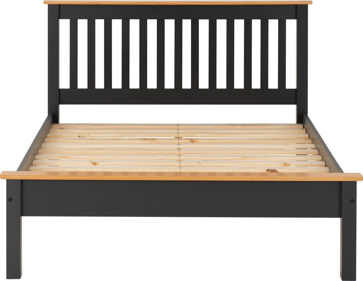 MONACO 4'6" LOW FOOT END BED (DOUBLE)