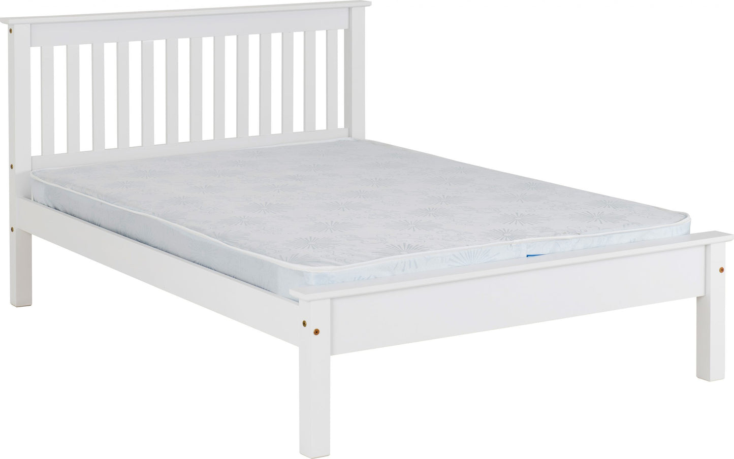 MONACO 4'6" LOW FOOT END BED (DOUBLE)