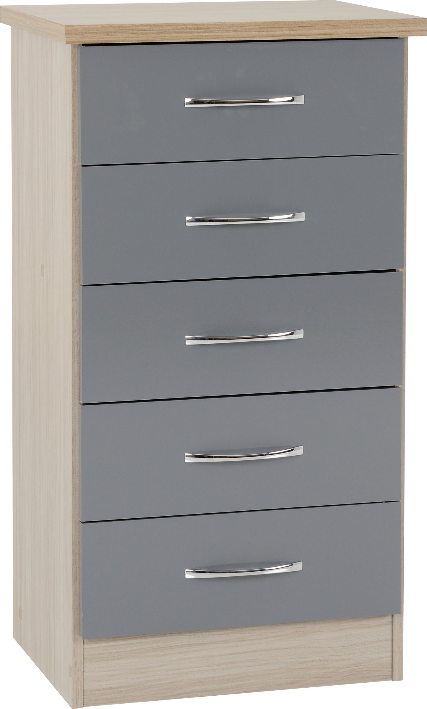 NEVADA 5 DRAWER NARROW CHEST