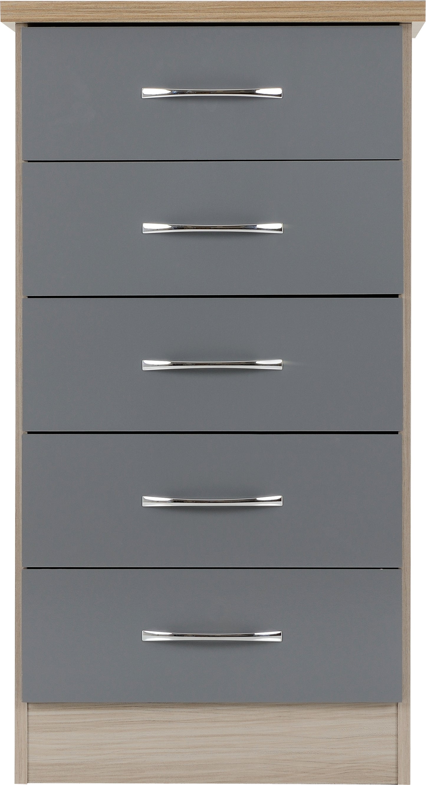 NEVADA 5 DRAWER NARROW CHEST