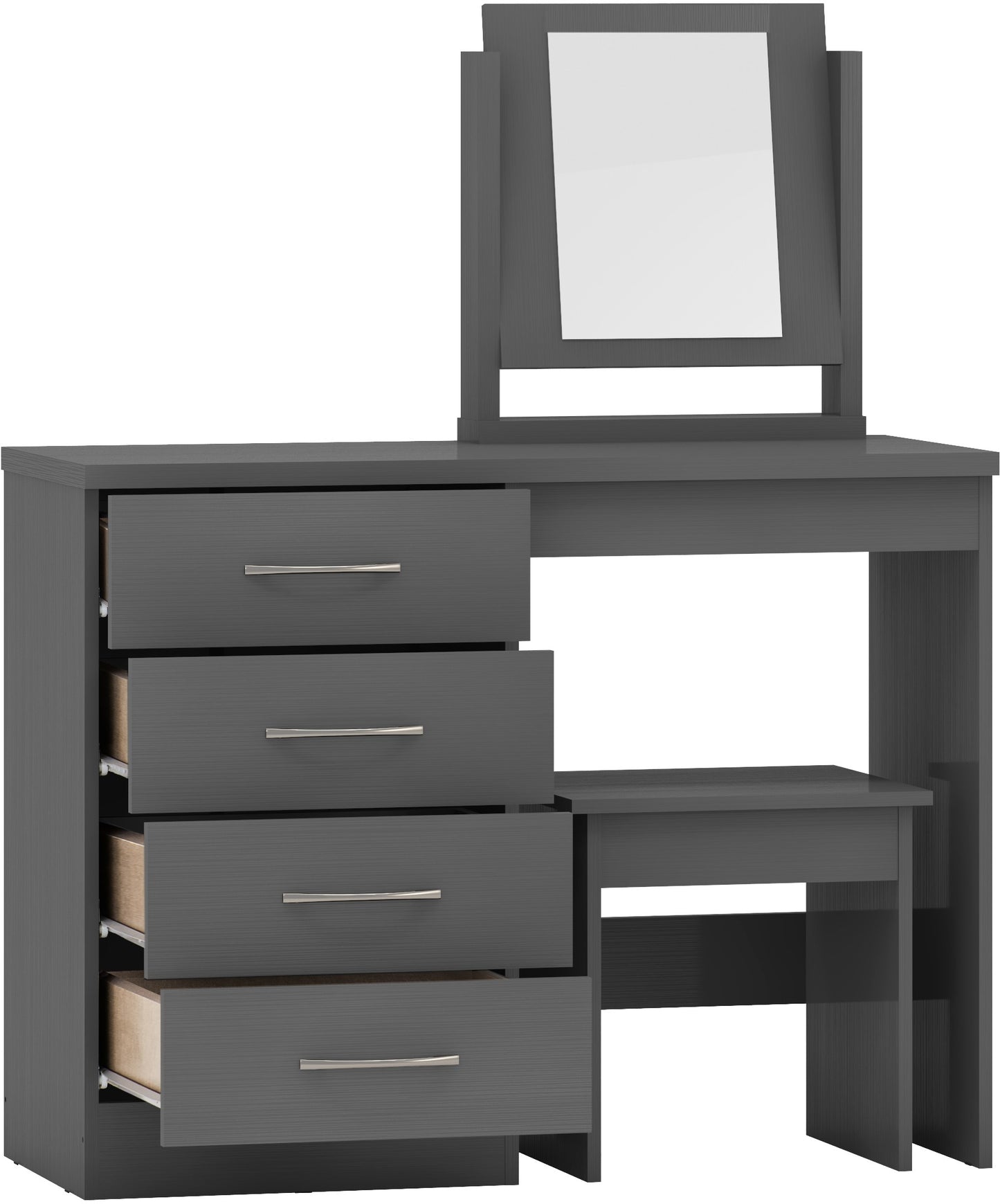 NEVADA 4 DRAWER DRESSING TABLE SET