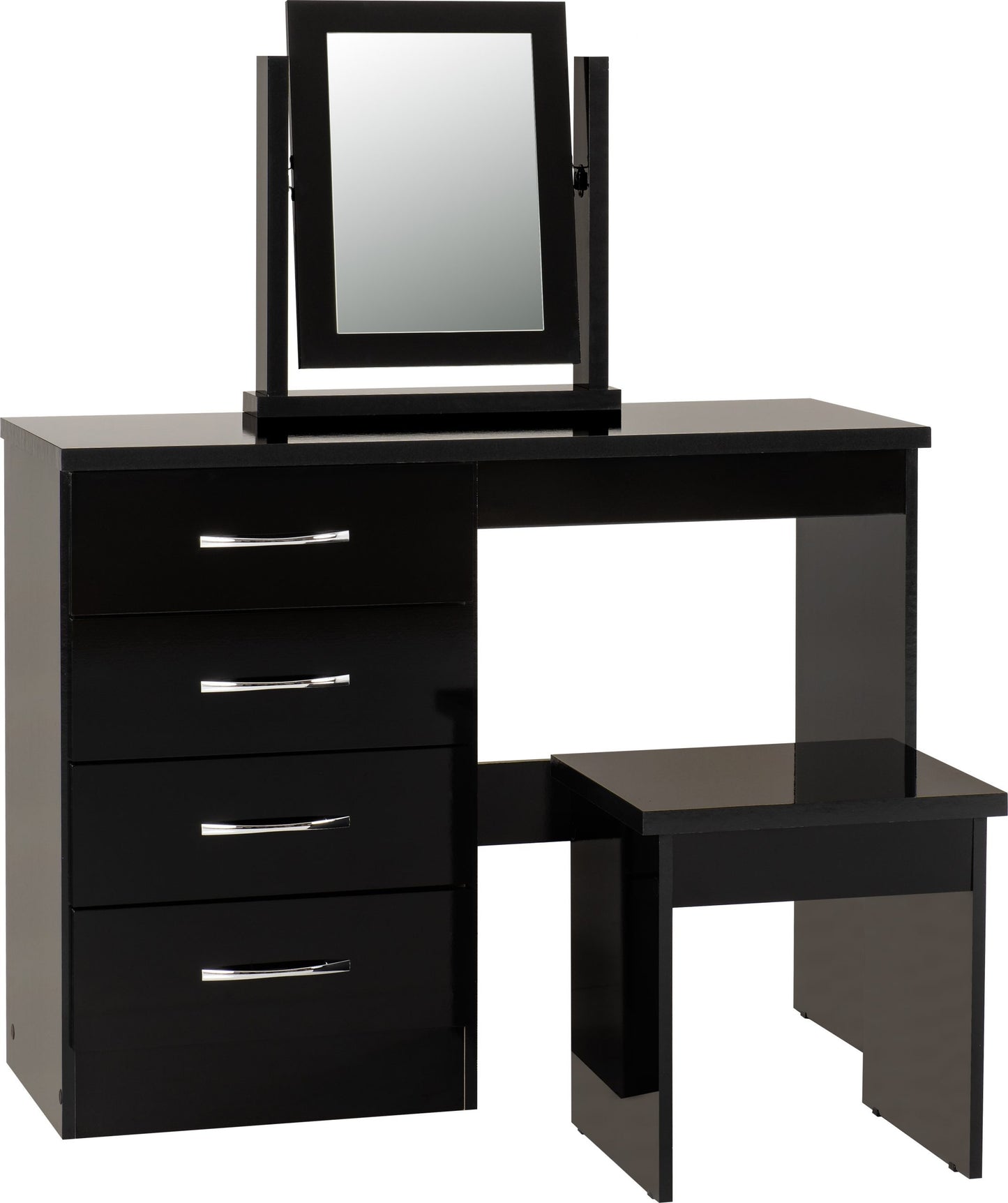 NEVADA 4 DRAWER DRESSING TABLE SET