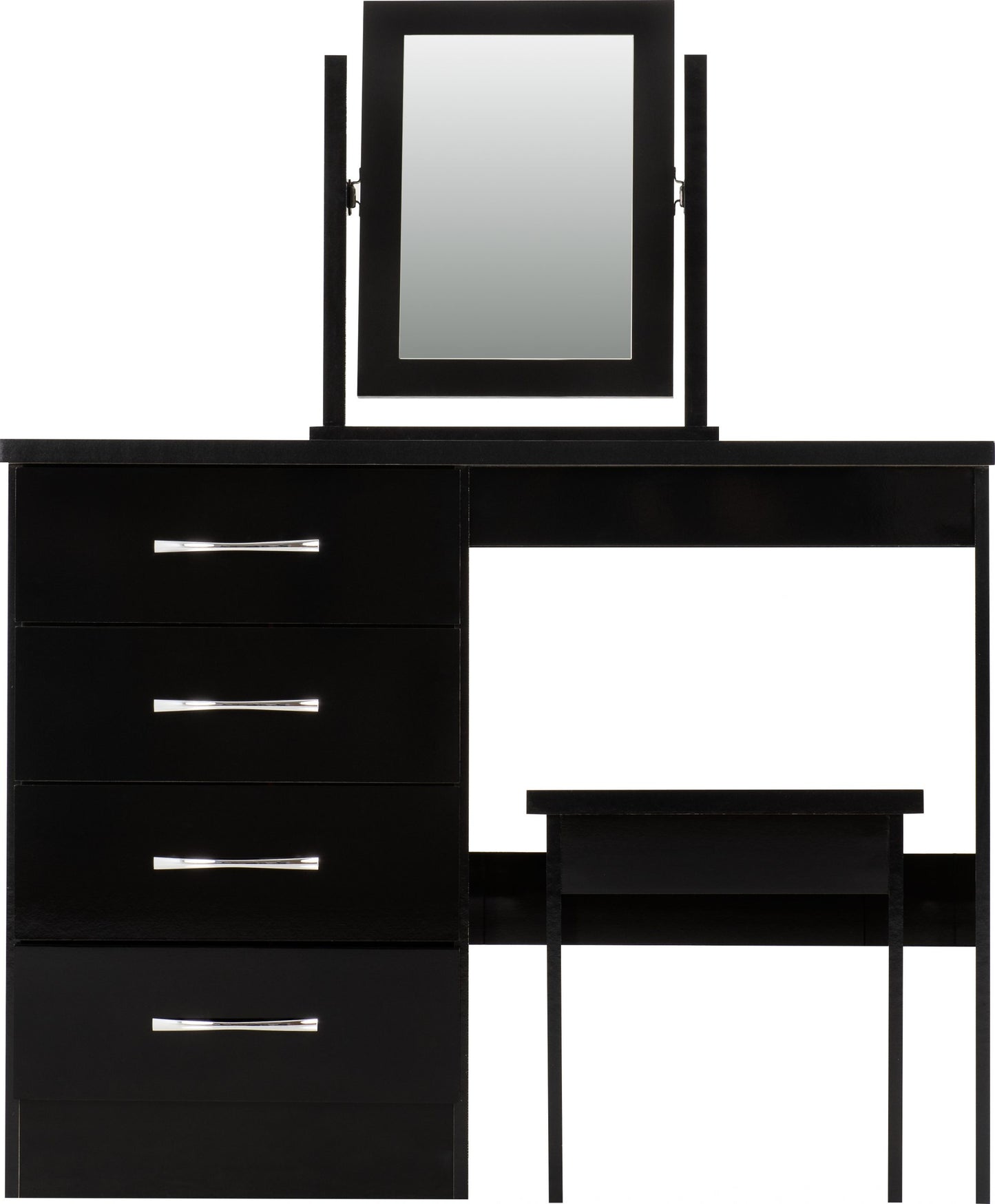 NEVADA 4 DRAWER DRESSING TABLE SET