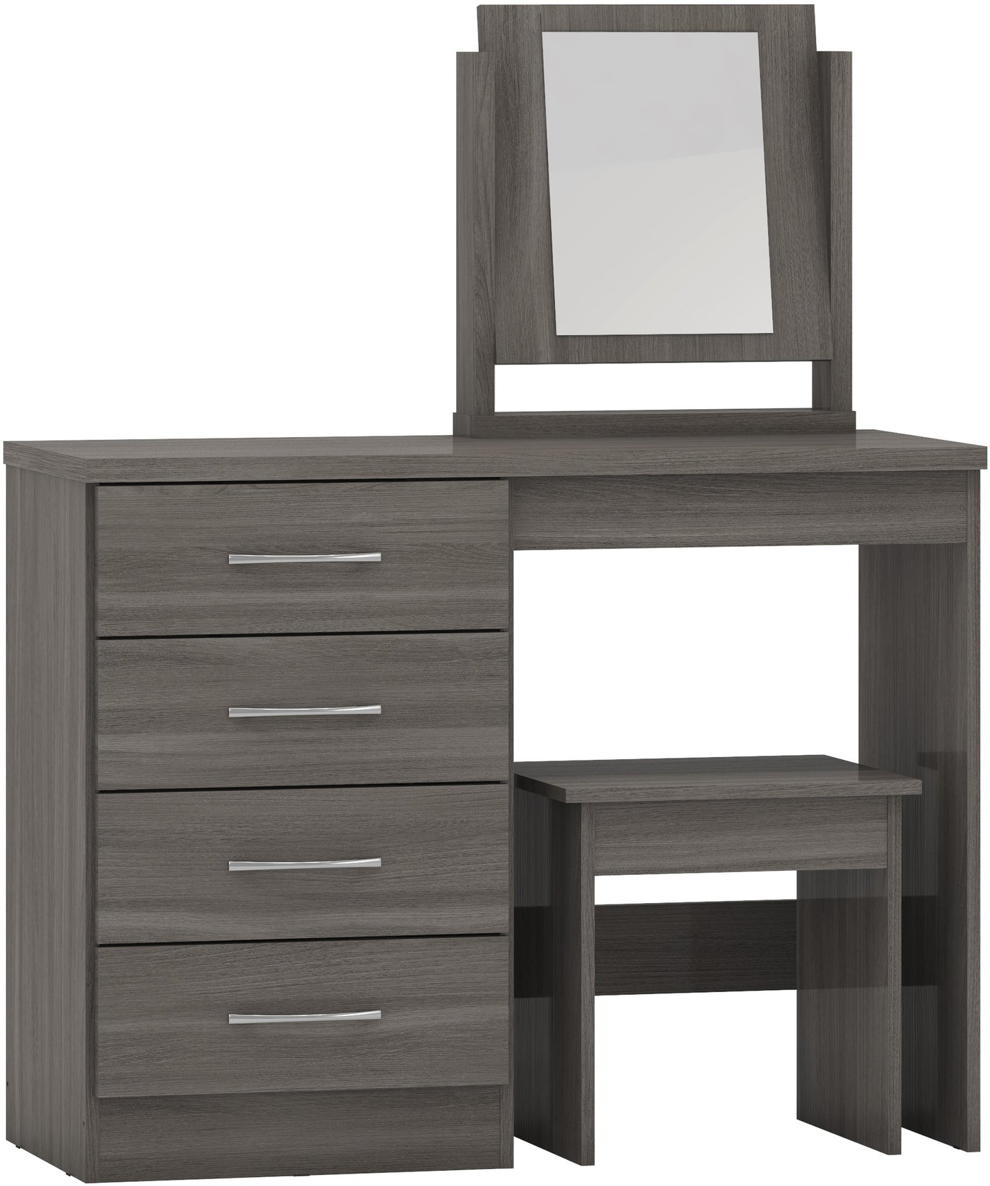 NEVADA 4 DRAWER DRESSING TABLE SET