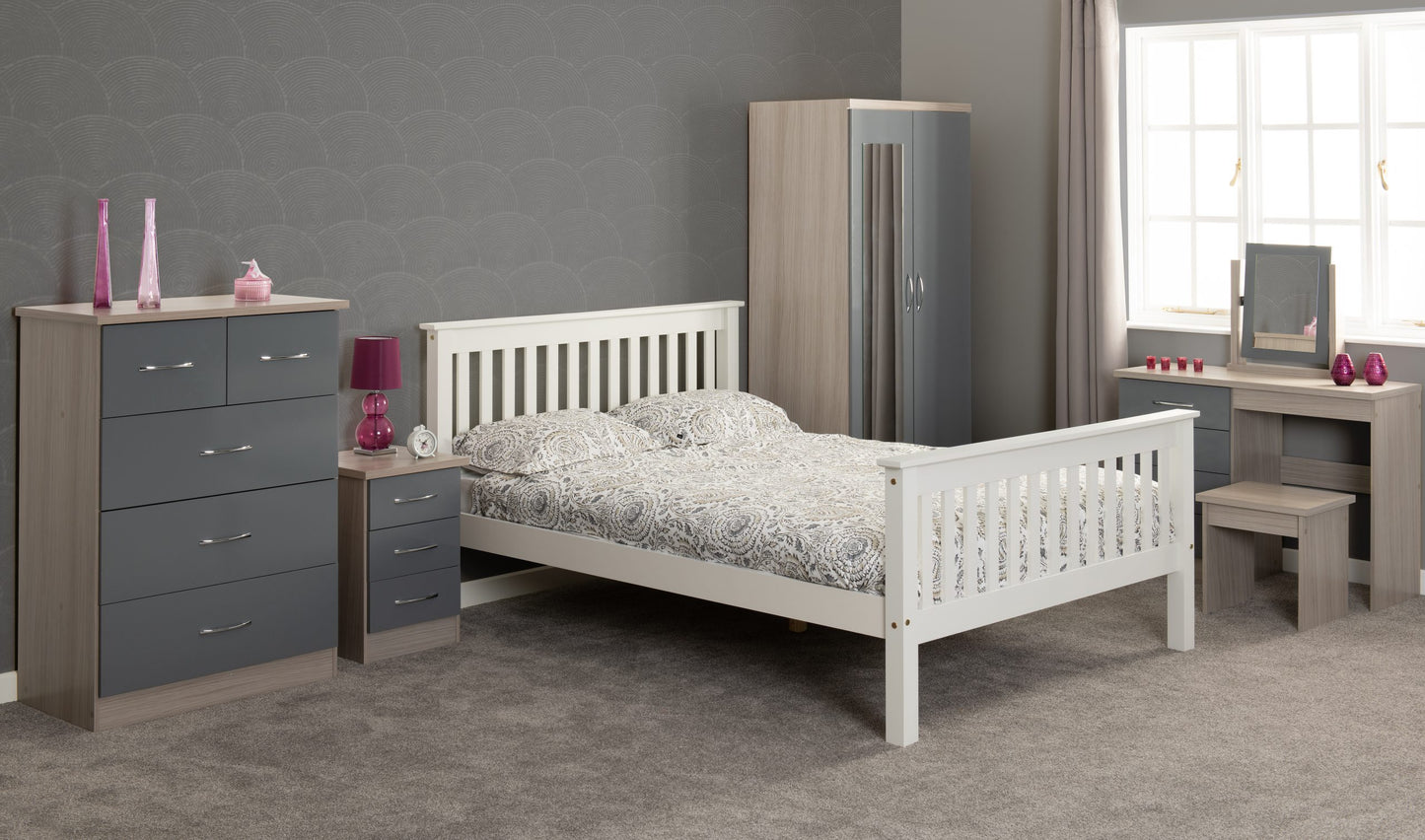 MONACO 5' BED LOW FOOT END (KING SIZE)