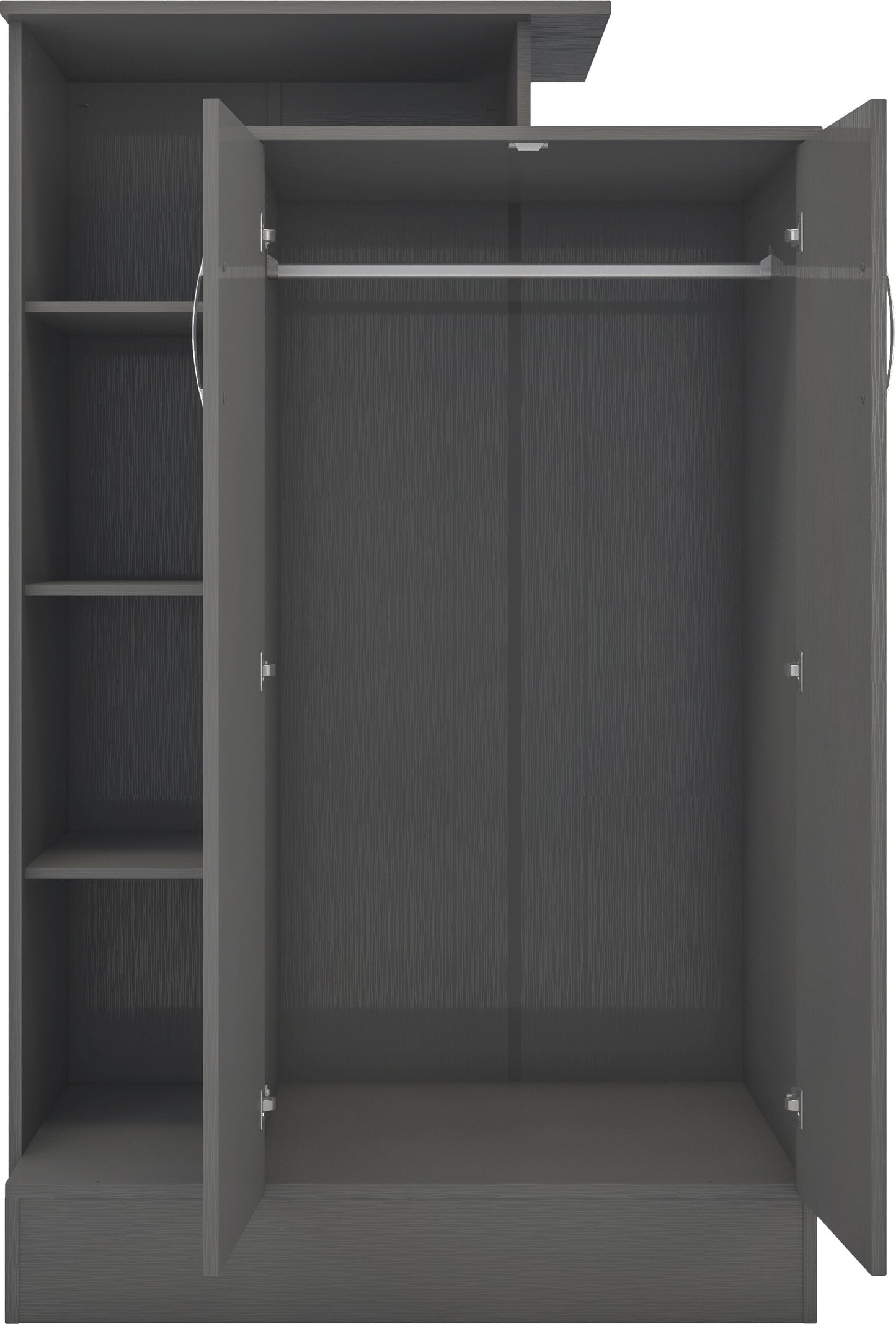 NEVADA PETITE OPEN SHELF WARDROBE