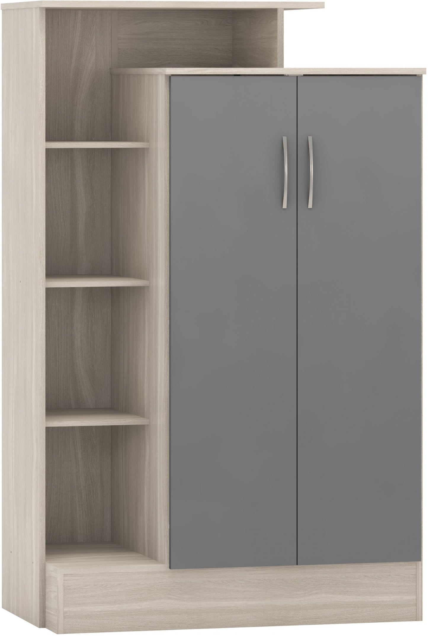 NEVADA PETITE OPEN SHELF WARDROBE